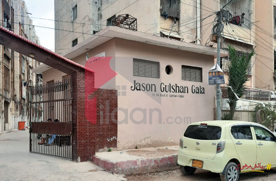 1100 Sq.ft Apartment for Sale (Ground Floor) in Jason Gulshan Gala, Block 11, Gulshan-e-iqbal, Karachi