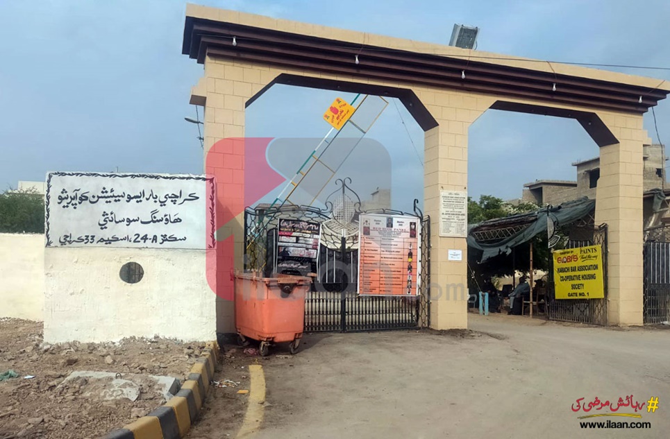 240 Sq.yd Plot for Sale in Karachi Bar Co operative Housing Society, Scheme 33, Karachi