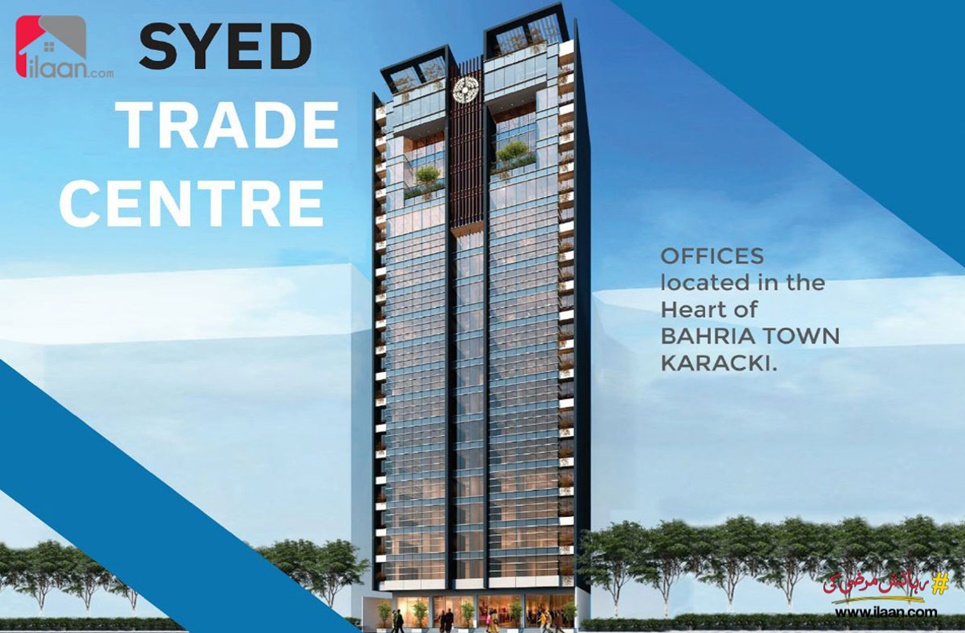 1160 Sq.ft Office for Sale in Syed Trade Centre, Bahria Town, Karachi