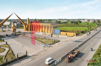 3 Marla Plot for Sale in West Marina Block, Al-Noor Orchard Housing Scheme, Lahore