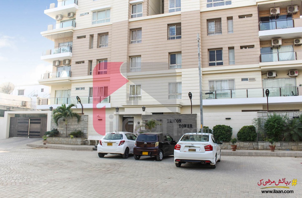 2000 Sq.ft Apartment for Sale in Tricon Tower, Clifton, Karachi