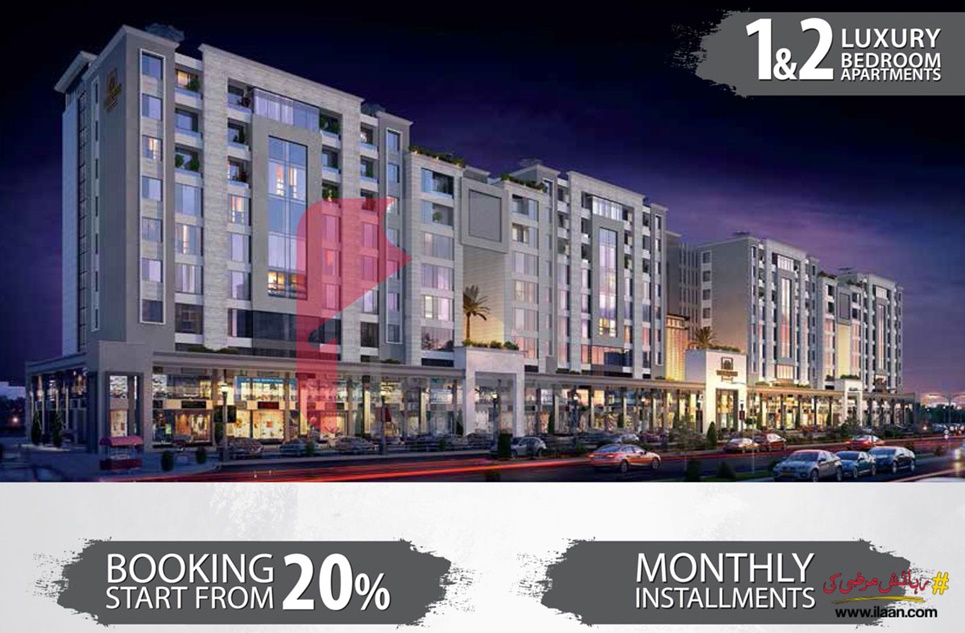 321 Sq.ft Shop for Sale (First Floor) in Time Square, Phase 4, Bahria Orchard, Lahore