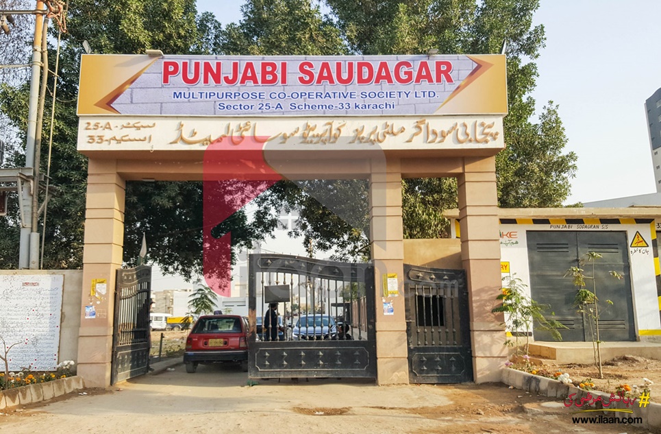 120 Sq.yd Plot for Sale in Punjabi Saudagaran Housing Society, Scheme 33, Karachi