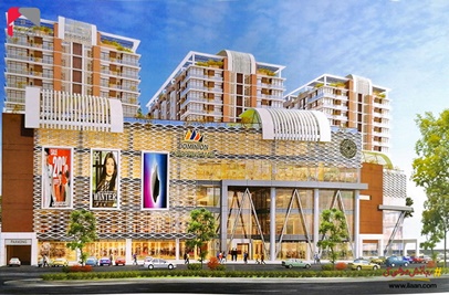 1130 Sq.ft Apartment for Sale in Dominion Twin Tower 3, Bahria Town, Karachi