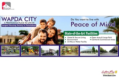 10 Marla Plot for Sale in Block A, Wapda City, Faisalabad