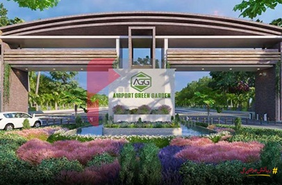 10 Marla Plot for Sale in Airport Green Garden, Kashmir Highway, Islamabad 