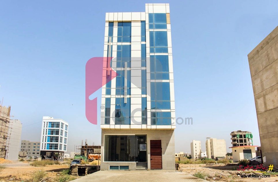 100 Sq.yd Plaza for Rent (Fourth Floor) in Khayaban-e-Shaheen, Phase 8, DHA Karachi