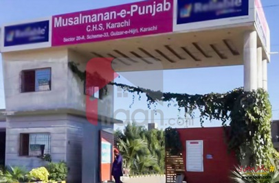 120 Sq.yd Plot for Sale in Sector 20-A, Musalmanan E Punjab Co Operative Housing Society, Scheme 33, Karachi
