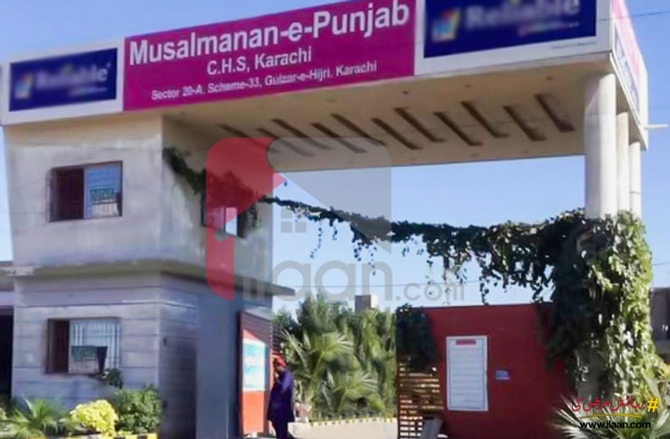120 Sq.yd Plot for Sale in Musalmanan E Punjab Co Operative Housing Society, Scheme 33, Karachi