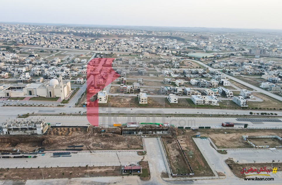 10 Marla Commercial Plot for Sale in Business District, Phase 8, Bahria Town, Rawalpindi