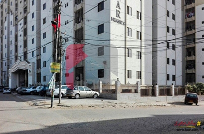 1500 ( sq.ft ) apartment for sale ( second floor ) in Rao Zebaish Apartments, Block 13, Gulistan-e-Johar, Karachi