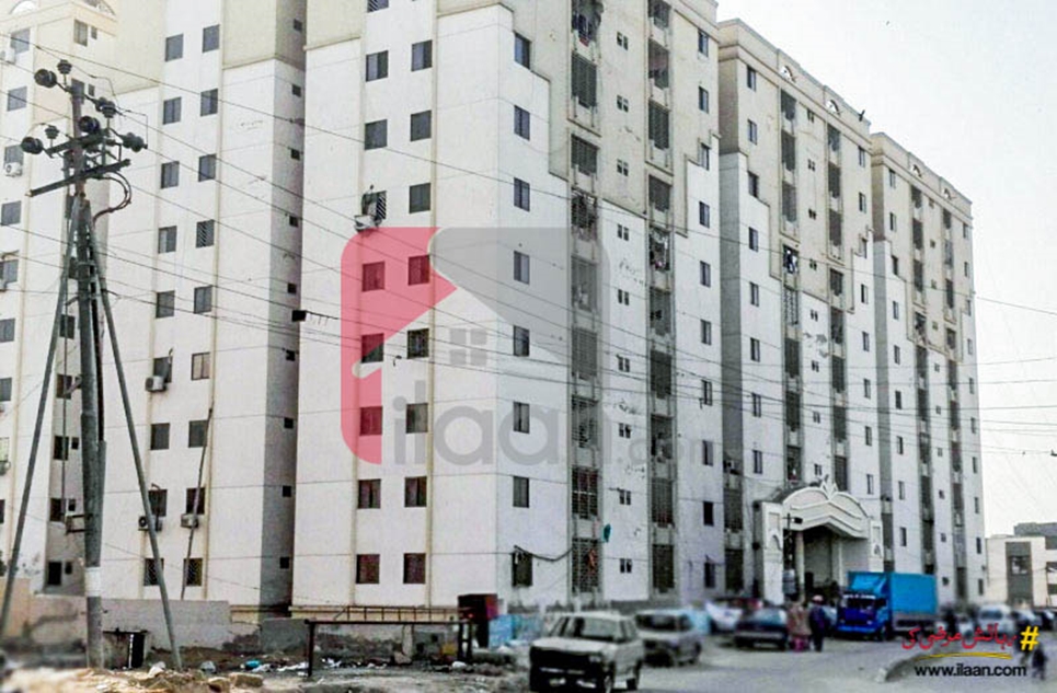 1500 ( sq.ft ) apartment for sale ( second floor ) in Rao Zebaish Apartments, Block 13, Gulistan-e-Johar, Karachi