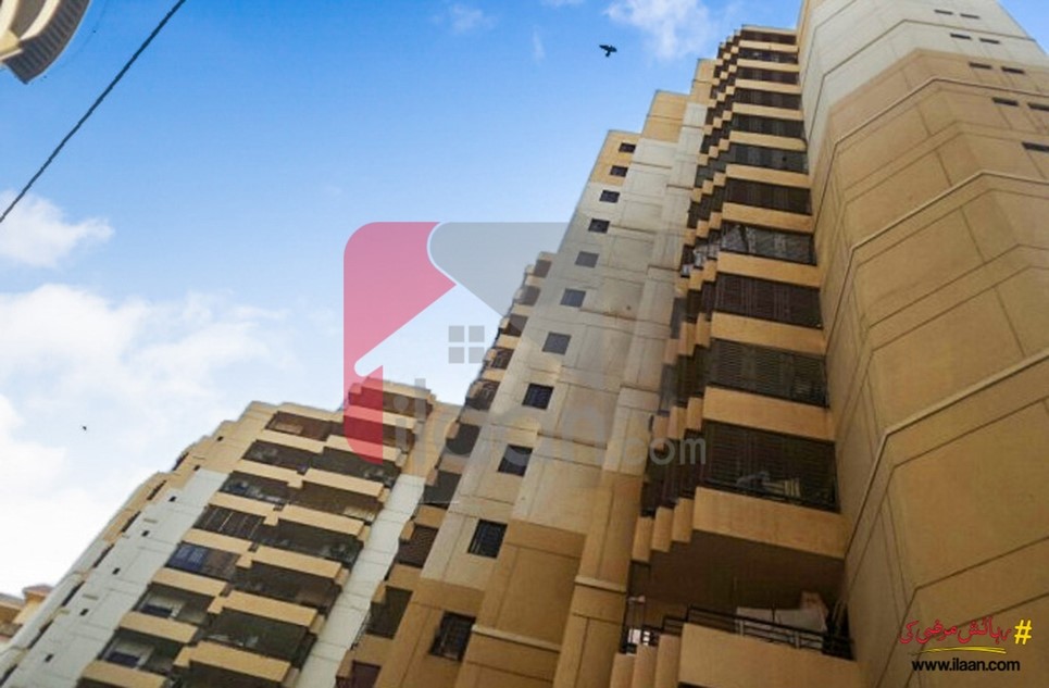 1450 ( sq.ft ) apartment for sale ( fourth floor ) in Block 10, Gulistan-e-Johar, Karachi