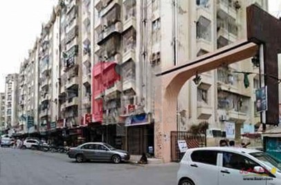 700 ( sq.ft ) apartment for sale ( fourth floor ) in Billy's Heights, Block 18, Gulistan-e-Johar, Karachi
