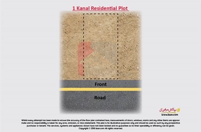 1 kanal plot for sale in Block L, Phase 8, DHA, Lahore