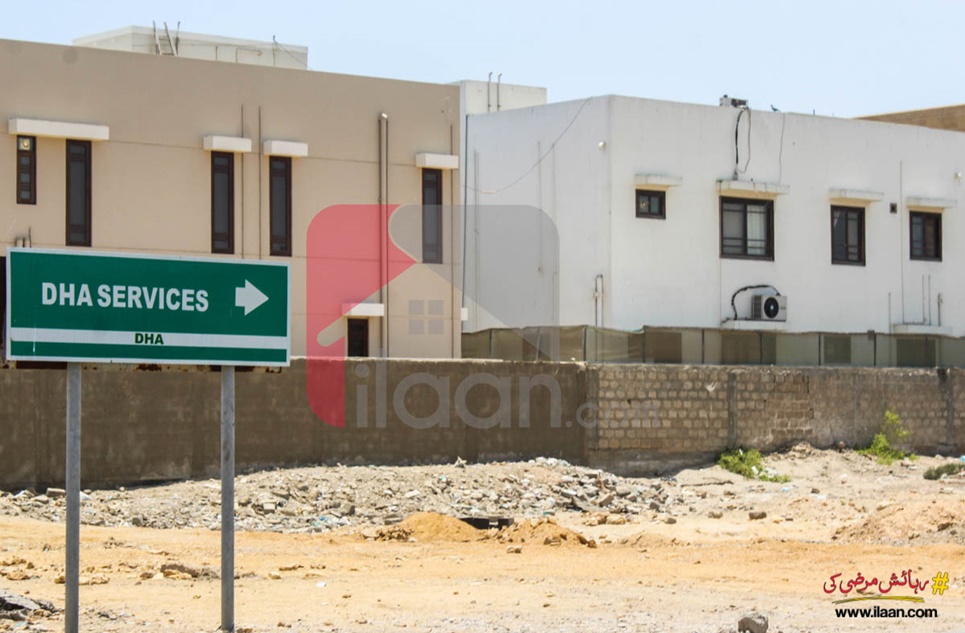 1000 ( square yard ) plot for sale in Zone B, Phase 8, DHA, Karachi